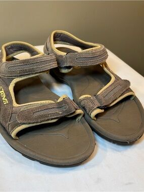 Teva Men’s Toachi 2 Suede Sport Sandals Brown Size 9